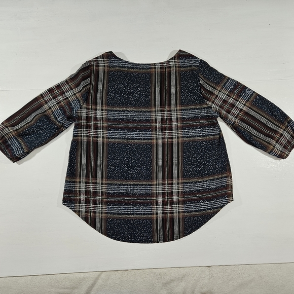 Kayleigh Stitch Fix 3/4 sleeve top womens size small - Picture 4 of 6